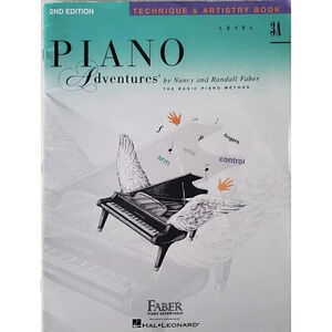 FABER Piano Adventures Level 3A Technique & Artistry Book 2nd Edition